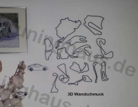 3D Wandschmuck