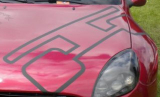 Tuninghaus Motorhauben Sticker