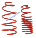 KAW Fahrwerks-Federn-Satz Tieferlegung für Fiesta alle incl.Turbo Typ GFJ, VA.50+HA.40mm