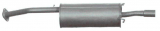 Edelstahl Endschalldämpfer Typ TH Scavenger Stealth, Ford Probe 16V 2.0l Bj. 93-98