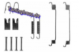 Zubehörsatz, Bremsbacken, 02.2000-12.2001
