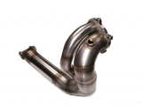 Focus RS MK2 Downpipe 2-Rohr optimiert, 76mm Edelstahl