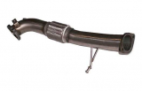 Focus RS Mk2 Downpipe, Mongoose, Edelstahl