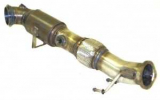 Focus ST MK3 Downpipe mit Sport-Katalysator, Mongoose 76mm
