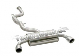 Focus ST MK3 Auspuffanlage Absorbtionstyp (laut) ab Katalysator, Mongoose