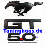 Mustang MK6 5.0l/2.3l Ecoboost, Emblem-Set schwarz