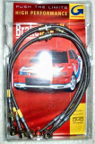 Bremsleitungs-Set Typ GS, Stahlflex für Ford Probe1 GT Bj. 88-92, TÜV