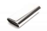 Endrohr Edelstahl universal 70 x 140mm flach / oval