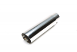 Endrohr Edelstahl universal 72mm oval / abgerundet / angeschrägt