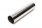 Endrohr Edelstahl universal 80mm rund / scharf