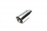 Endrohr Edelstahl universal 88mm rund / angeschrägt