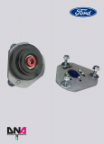 FORD FIESTA MKVIII Uniball Domlager mit Sturzverstellung
