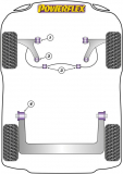 PU Fahrwerksbuchsen Ford Puma/Fiesta, VA Stabilisator, Bild: 3