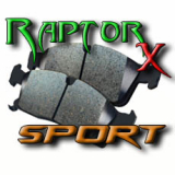 Bremsbelag RaptorX Sport, SUZUKI, SWIFT III (2005-10), 1.6i 16V Sport /Gti, Hinterachse